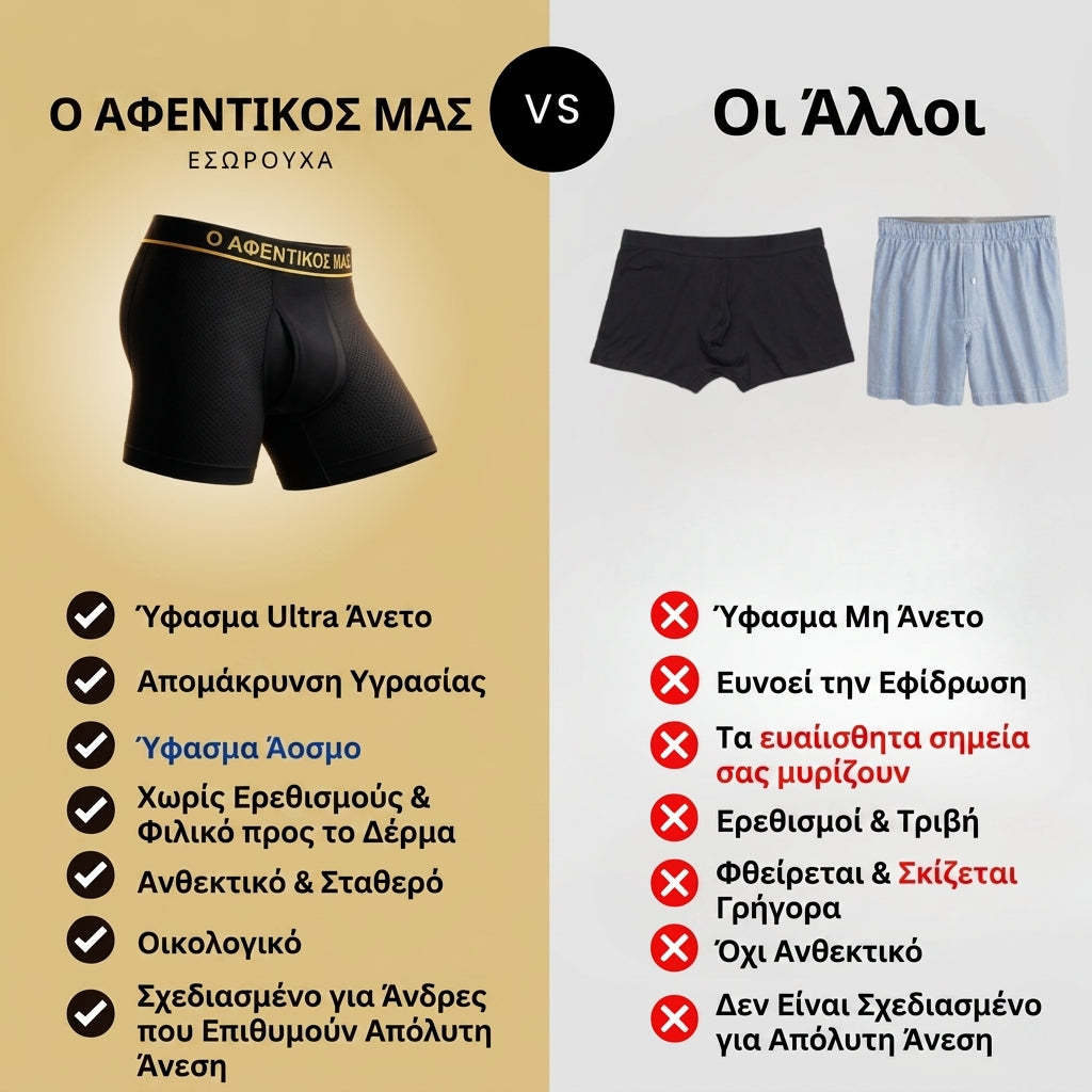 Μποξεράκι από ίνες μπαμπού – Επαναστατική άνεση όλη τη μέρα